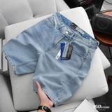 Quần Short Jean Nam ICON105 Light Blue Form Relaxed