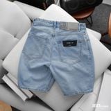 Quần Short Jean Nam ICON105 Light Blue Form Relaxed