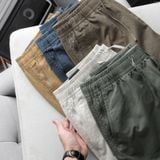 Quần Short Kaki Nam ICONDENIM Garment Dye