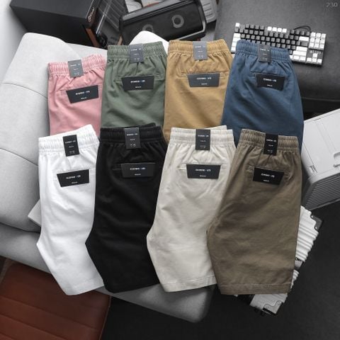 Quần Short Kaki Nam ICONDENIM Garment Dye
