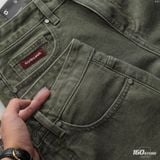 Quần Short Jean Nam ICONDENIM Moss Sage Tint Wash Form Baggy
