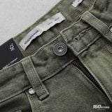 Quần Short Jean Nam ICONDENIM Moss Sage Tint Wash Form Baggy