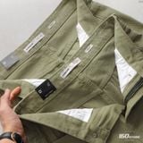 Quần Short Kaki Nam Sage Moss Form Regular