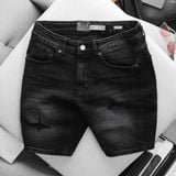 Quần Short Jean Nam ICONDENIM - Wash Rách