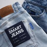 Quần Short Smart Jean ICONDENIM Blue Smart Fit