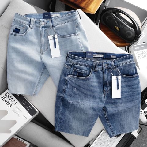 Quần Short Smart Jean ICONDENIM Blue Smart Fit