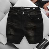 Quần Short Jeans ICONDENIM Wash Rách