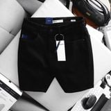 Quần Short Smart Jean Nam ICONDENIM Black Grey Smart Fit