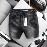 Quần Short Smart Jean Nam ICONDENIM Black Grey Smart Fit