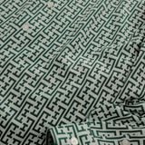 Áo Sơmi Cuban Tay Dài ICONDENIM Maze ID Pattern