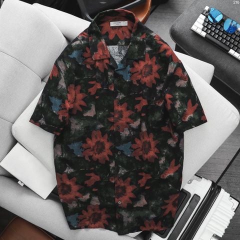 Áo Sơ Mi Nam ICONDENIM Linen Floral