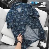 Áo Sơmi ICONDENIM Linen Họa Tiết