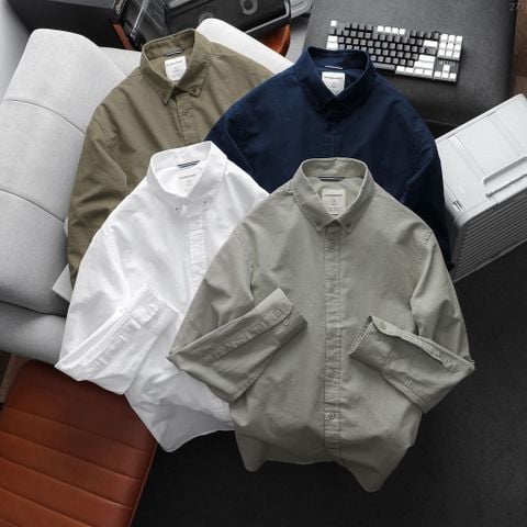 Áo Sơ Mi Nam Tay Dài Linen ICONDENIM Coastal Breeze Linen