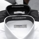 Áo Sơ Mi Nam Tay Dài ICONDENIM Basic