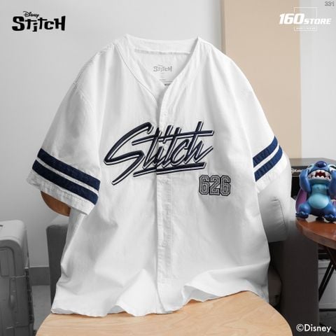 Áo Sơ Mi Bóng Chày Nam Disney Stitch Striker Edition Form Relaxed