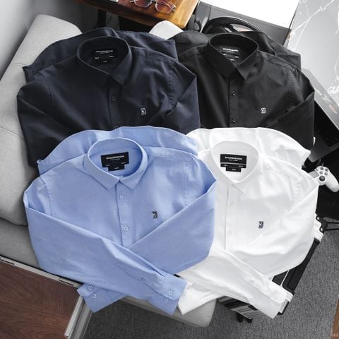 Áo Sơ Mi Nam Casual Logo D Signature ICONDENIM 4 màu