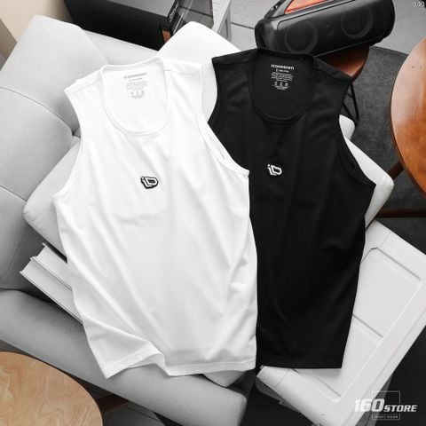 Áo Tank Top Nam Sticker ID Form Regular