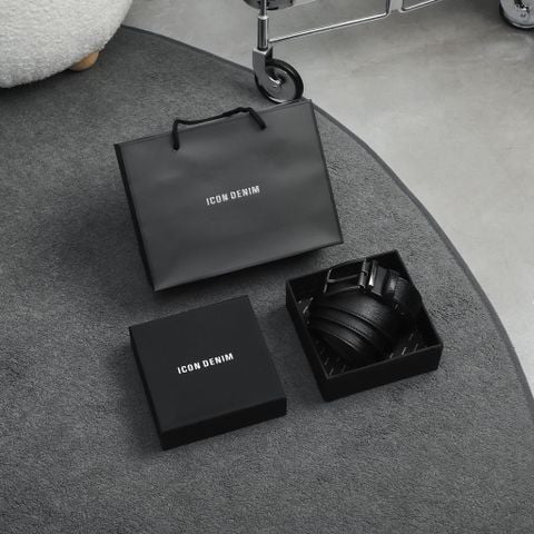 Thắt Lưng Nam ICONDENIM Two-side Negro