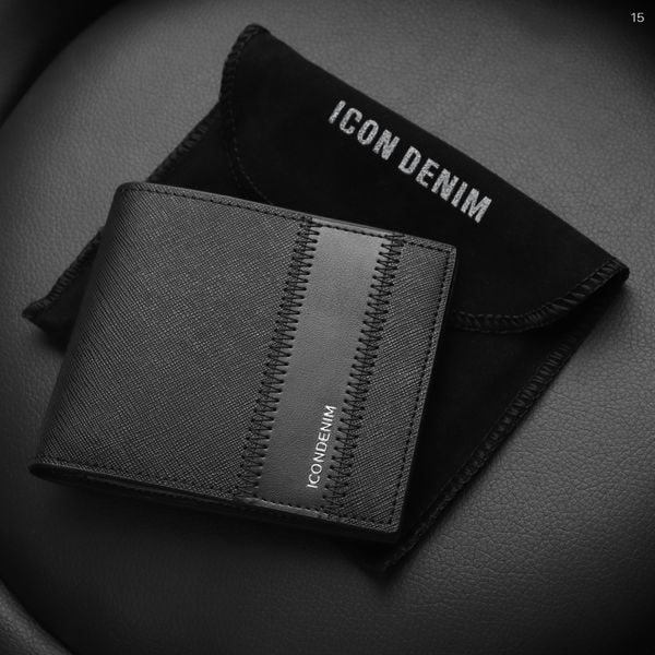 Ví Ngang ICONDENIM Leather Combination