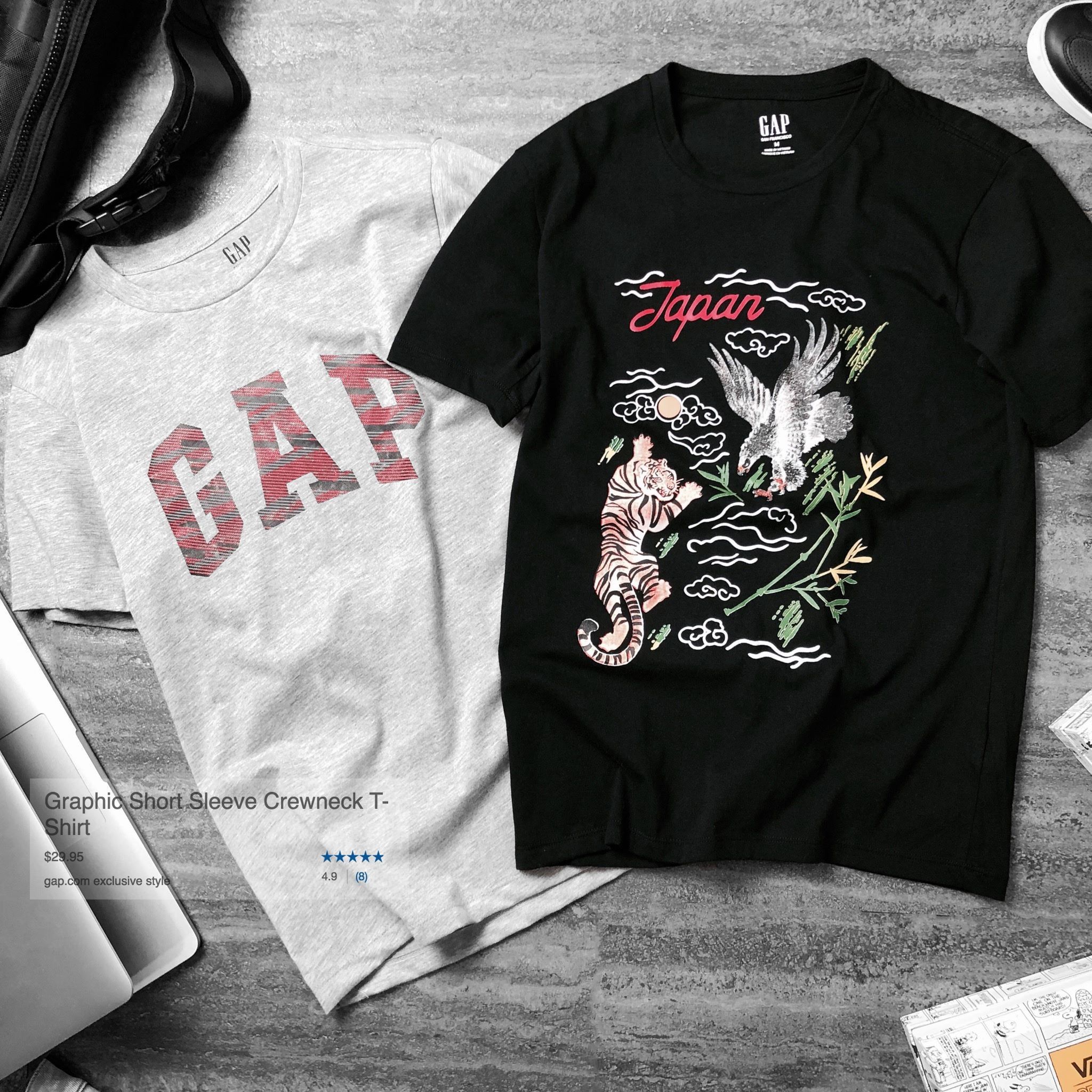 g a p graphic crewneck t shirts store h 224 ng hiệu 160 g a p graphic crewneck t shirts store h 224 ng hiệu 160