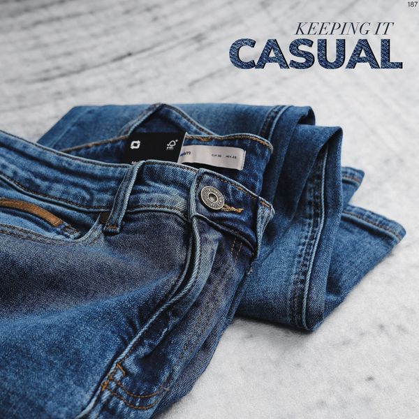 Quần Jean ICONDENIM - Blue Wash Slim