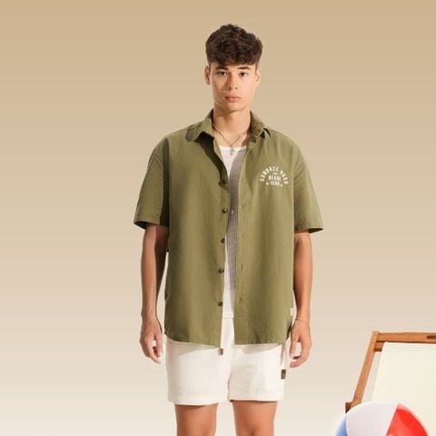 Áo Sơmi Nam Kaki Sundaze Rush Form Relax