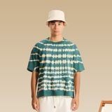 Áo Thun Nam Tiedye Loang Sundaze Rush Form Boxy