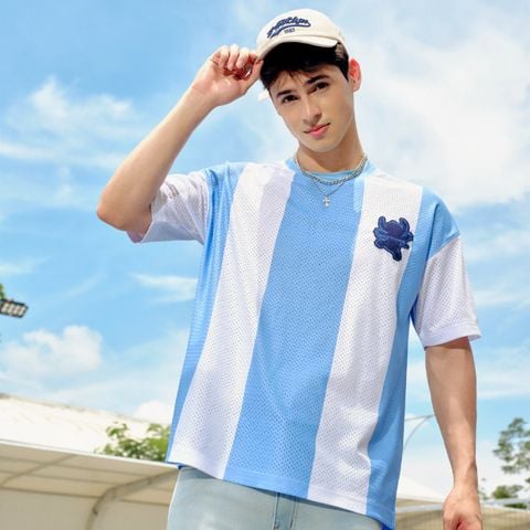 Áo Thun Nam Disney Stitch Ohana Vibes Form Oversize