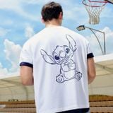 Áo Thun Nam Hoạ Tiết Disney Stitch Alien Play Form Boxy