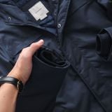 Áo Khoác Nam Chần Bông ICONDENIM Twill Hooded Zip