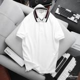 Áo Polo Nam ICONDENIM Elegant Stripe Collar