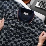 Áo Polo Nam ICONDENIM Pattern Monogram IDOG