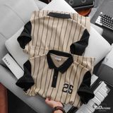 Áo Polo Nam ICONDENIM Pattern Vertical Stripes N 25