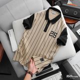 Áo Polo Nam ICONDENIM Pattern Vertical Stripes N 25