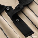 Áo Polo Nam ICONDENIM Pattern Vertical Stripes N 25