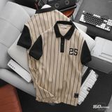 Áo Polo Nam ICONDENIM Pattern Vertical Stripes N 25