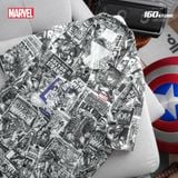 Áo Sơ Mi Nam Cuban ICONDENIM ft MARVEL ART COMIC