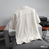 Áo Sơ Mi Cuban Nam ICONDENIM Jacquard Stripes