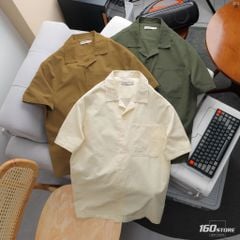 Áo Sơ Mi Cuban Nam ICONDENIM Retro Style