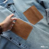 Áo Sơ Mi Nam ICONDENIM Heat-Embossed Nubuck Pocket