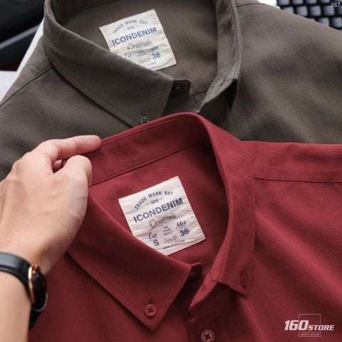 Áo Sơ mi Nam Tay Dài ICONDENIM Vintage Spirit