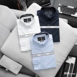 Áo Sơ Mi Nam Tay Dài ICONDENIM Elegant Stripe Harmony– Form Slim