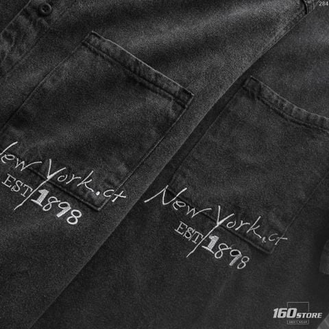 Áo Sơ Mi Nam Tay Ngắn N.Y.C ICONDENIM