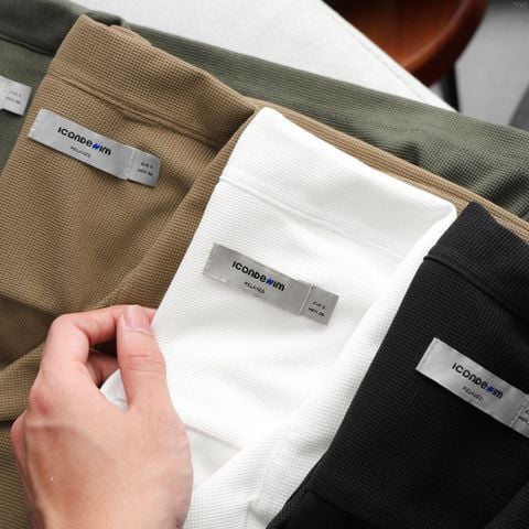 Áo Sơ Mi Cuban Nam ICONDENIM Waffle Air Comfort