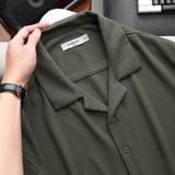 Áo Sơ Mi Cuban Nam ICONDENIM Waffle Air Comfort