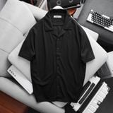 Áo Sơ Mi Cuban Nam ICONDENIM Waffle Air Comfort