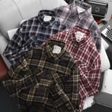 Áo Sơ Mi Nam Tay Dài ICONDENIM Caro Flannel