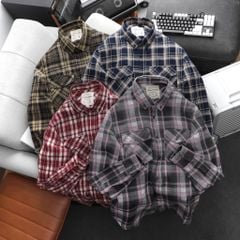 Áo Sơ Mi Nam Tay Dài ICONDENIM Caro Flannel