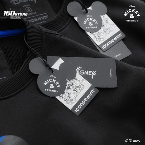 Áo Nỉ Nam ICONDENIM Mickey & Friends Bring The Bold Form Regular