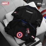 Áo Thun Nam ICONDENIM Marvel Captain Vibranium Shield